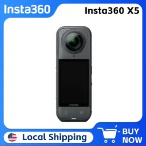 Insta360 X5 8K30fps 360 Video with Dual 1/1.28" Sensors