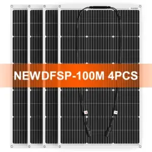 DOKIO 18V 100W/200W/400W Flexible Solar Panels