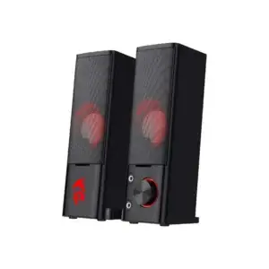 Redragon GS550 2.0 Stereo Gaming Speakers – USB Powered Desktop Soundbar & Dual Speaker System