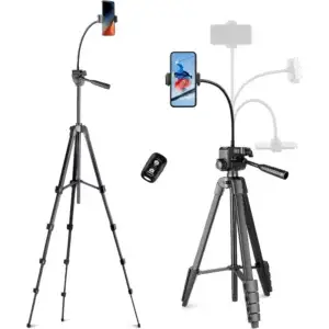 Gooseneck Phone Tripod with Remote