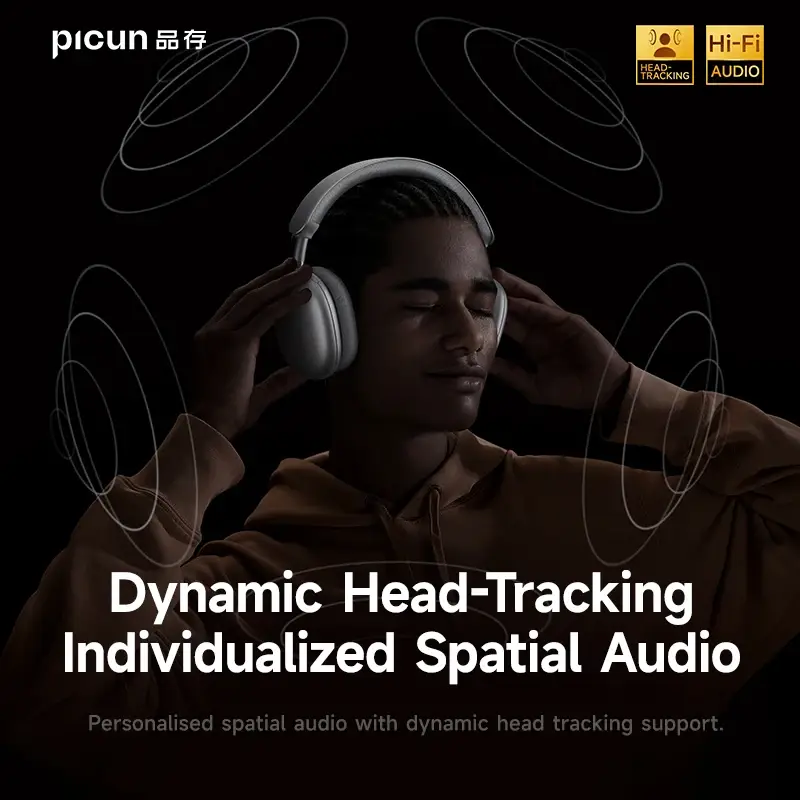 Picun F8 Pro ANC Wireless Headphones - Image 5