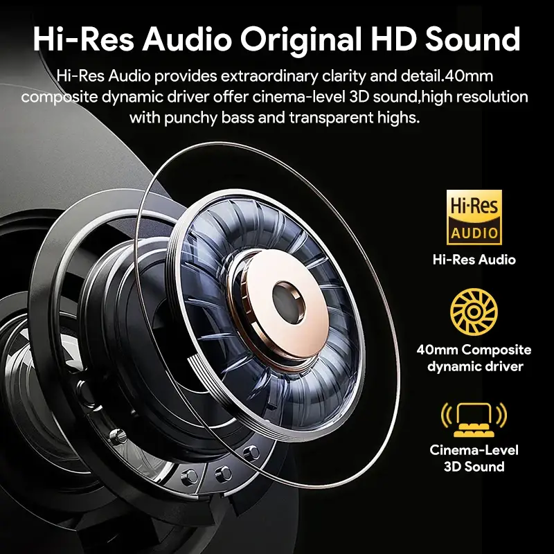 QCY H3 ANC Wireless Headphones - Image 4