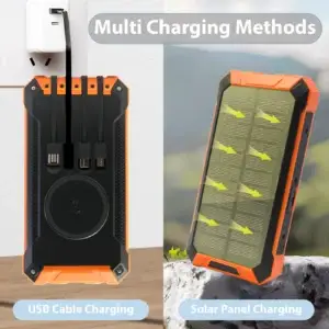 36000mAh Solar Power Bank - Thumbnail Image 4