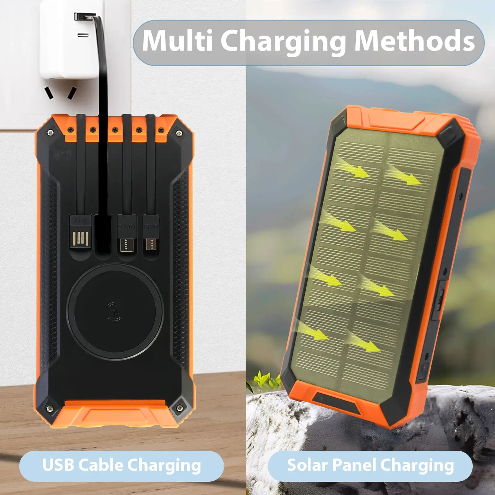 36000mAh Solar Power Bank - Image 4