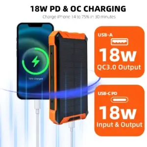 36000mAh Solar Power Bank - Thumbnail Image 5