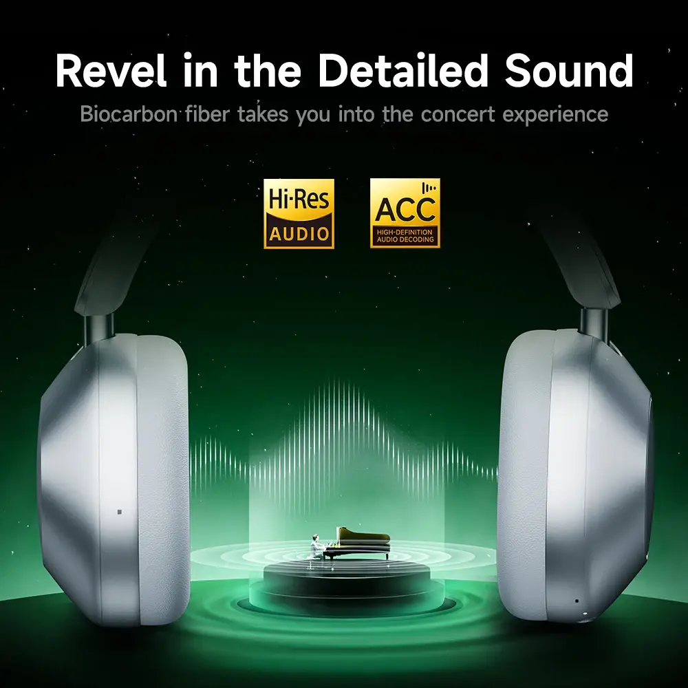 Picun F6 ANC Wireless Headphones - Image 3