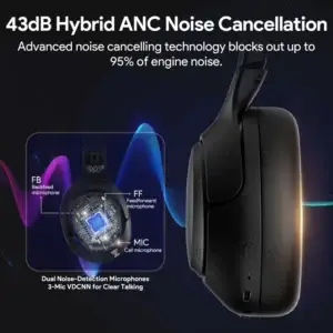 QCY H3 ANC Wireless Headphones - Thumbnail Image 5