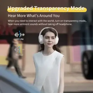 QCY H3 Lite ANC Wireless Headphones - Thumbnail Image 4