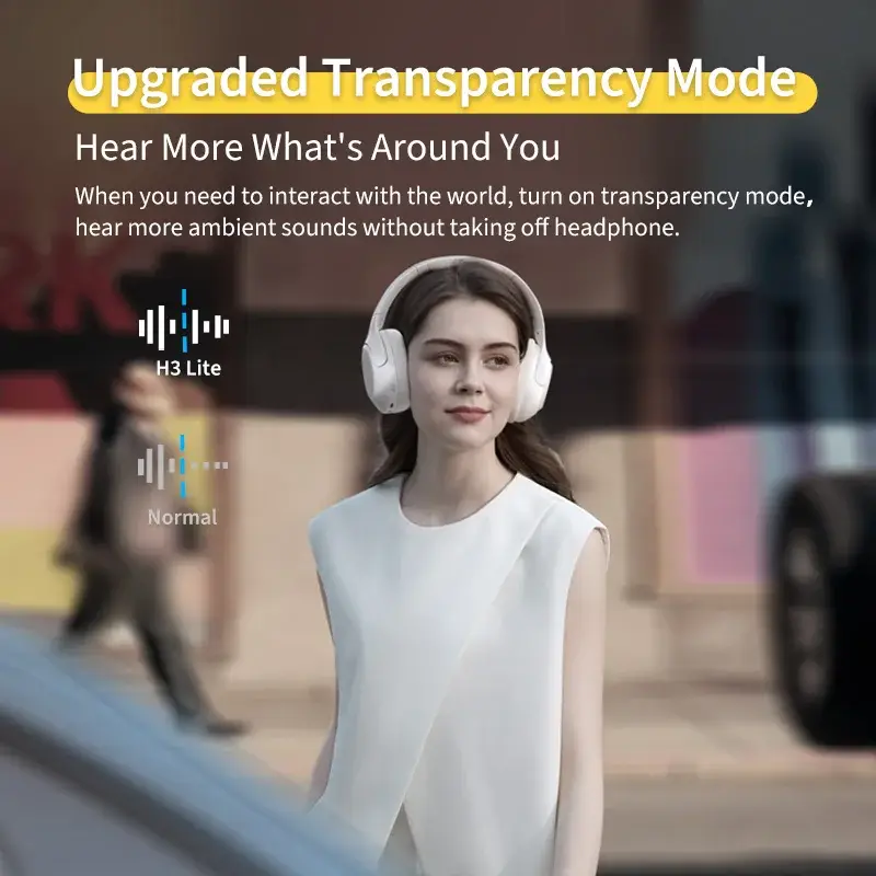 QCY H3 Lite ANC Wireless Headphones - Image 4
