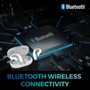 Open-Ear Touchscreen Wireless Earbuds - Thumbnail Image 4