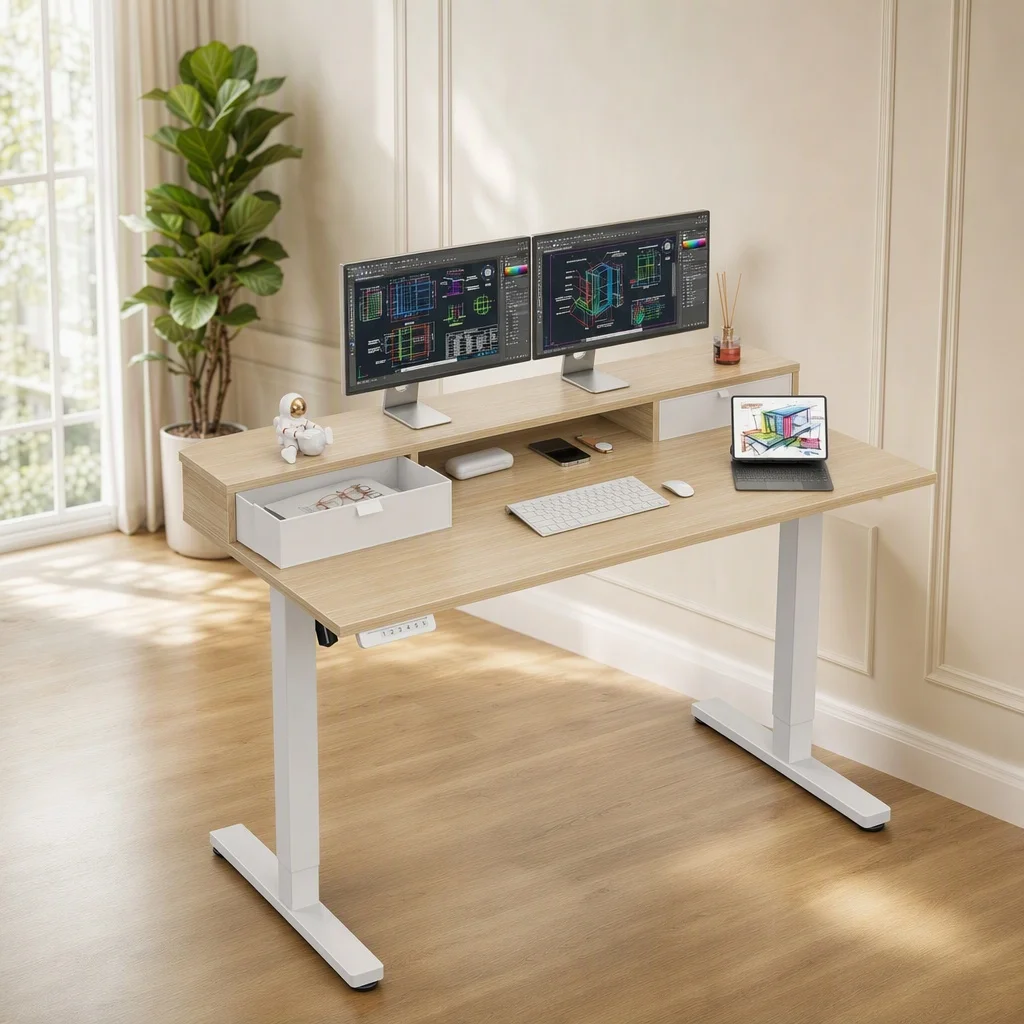 Electric Height-Adjustable Standing Desk - Image 2