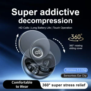SHUKE SK51 Open-Ear Clip Earbuds - Thumbnail Image 4