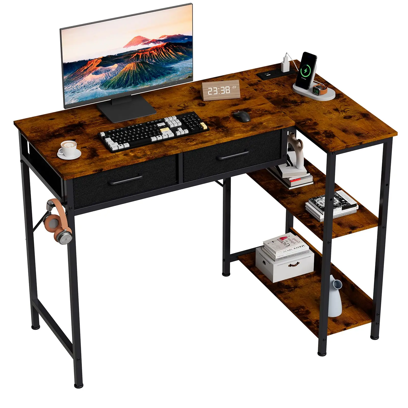 40-Inch L-Shaped Gaming Desk - Image 1