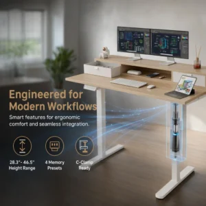 Electric Height-Adjustable Standing Desk - Thumbnail Image 3