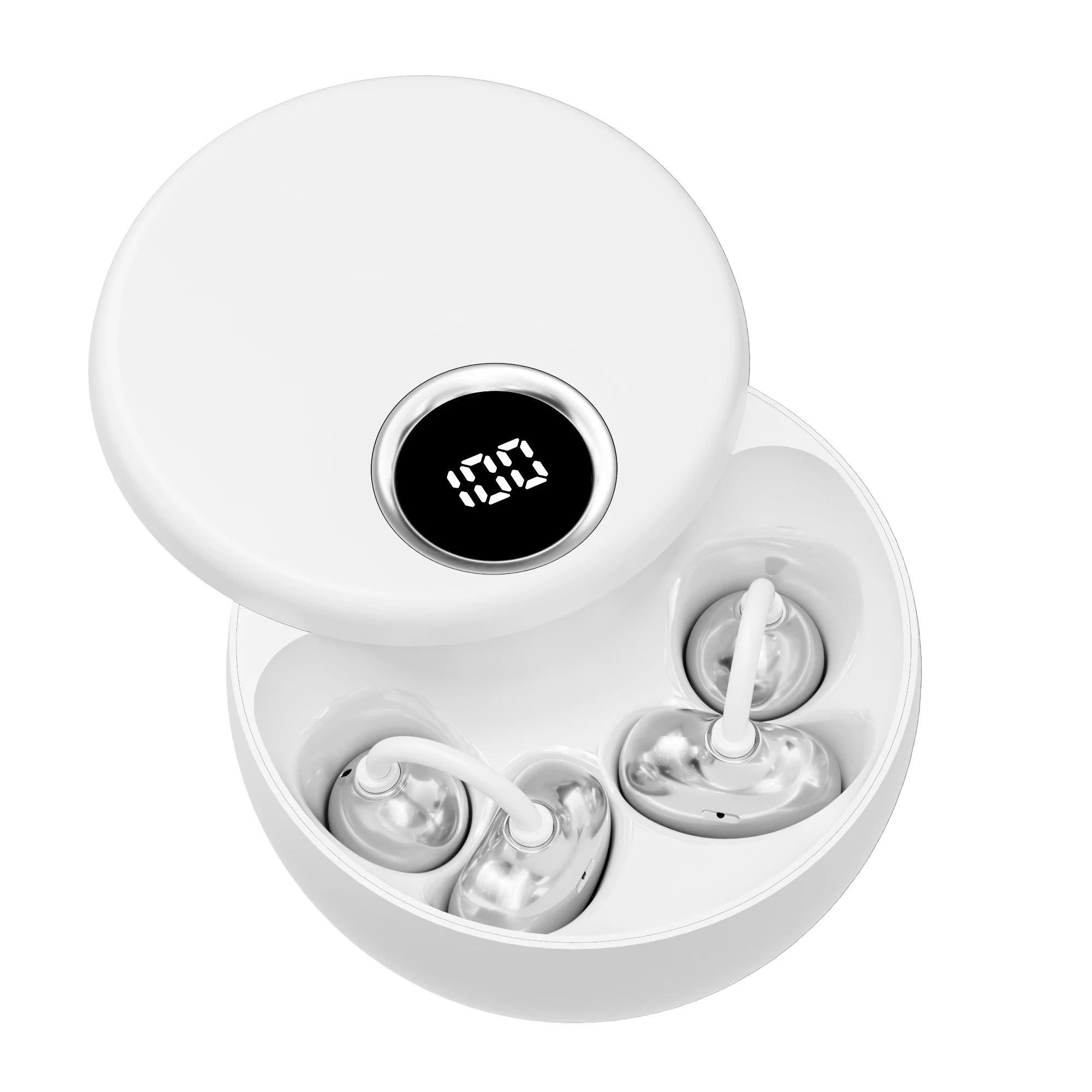 SHUKE SK51 Open-Ear Clip Earbuds - Image 1