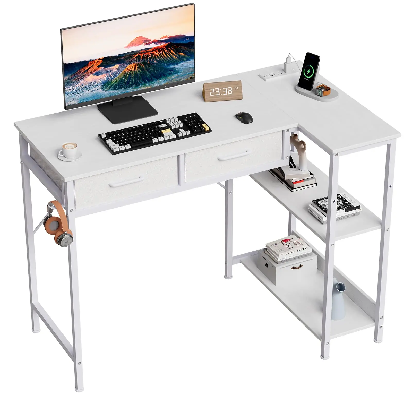 40-Inch L-Shaped Gaming Desk - Image 10