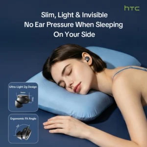 HTC NE92 Sleep Wireless Earbuds - Thumbnail Image 6