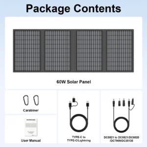 MHPOWOS Foldable Portable Solar Panel - Thumbnail Image 5