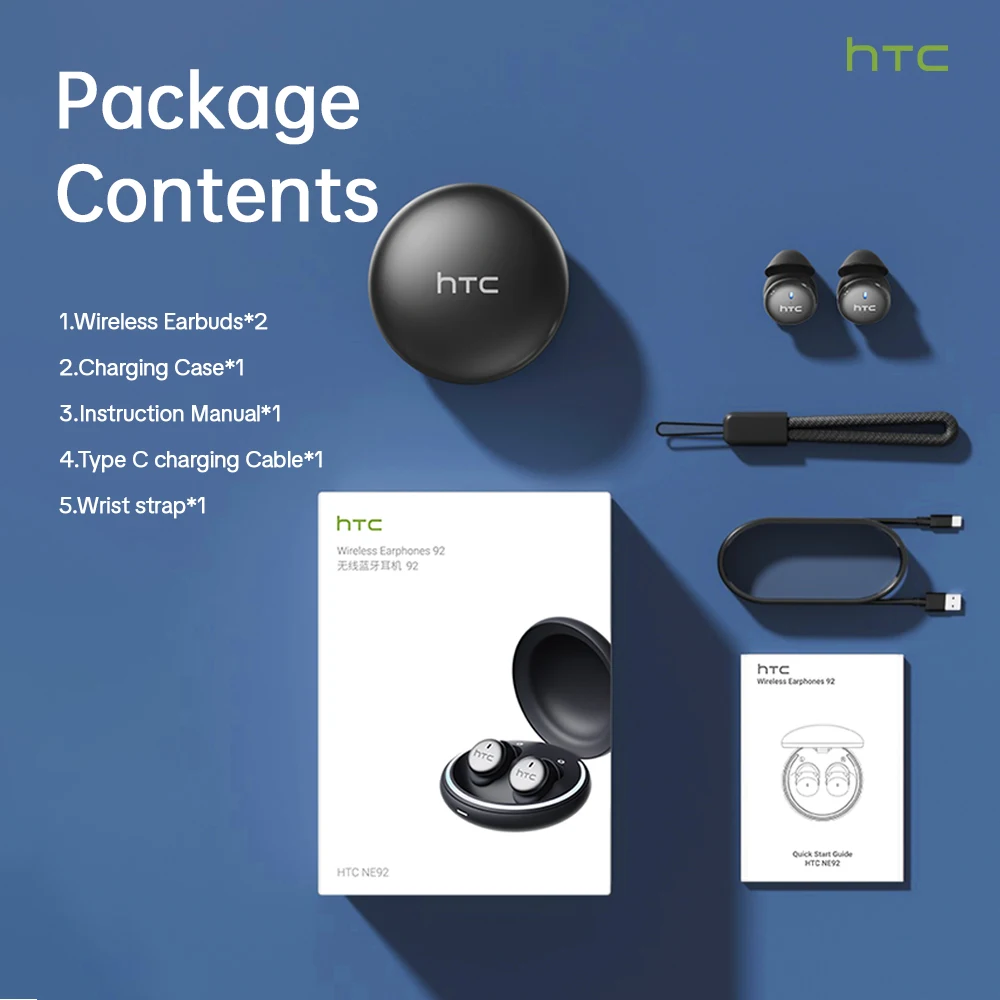 HTC NE92 Sleep Wireless Earbuds - Image 8