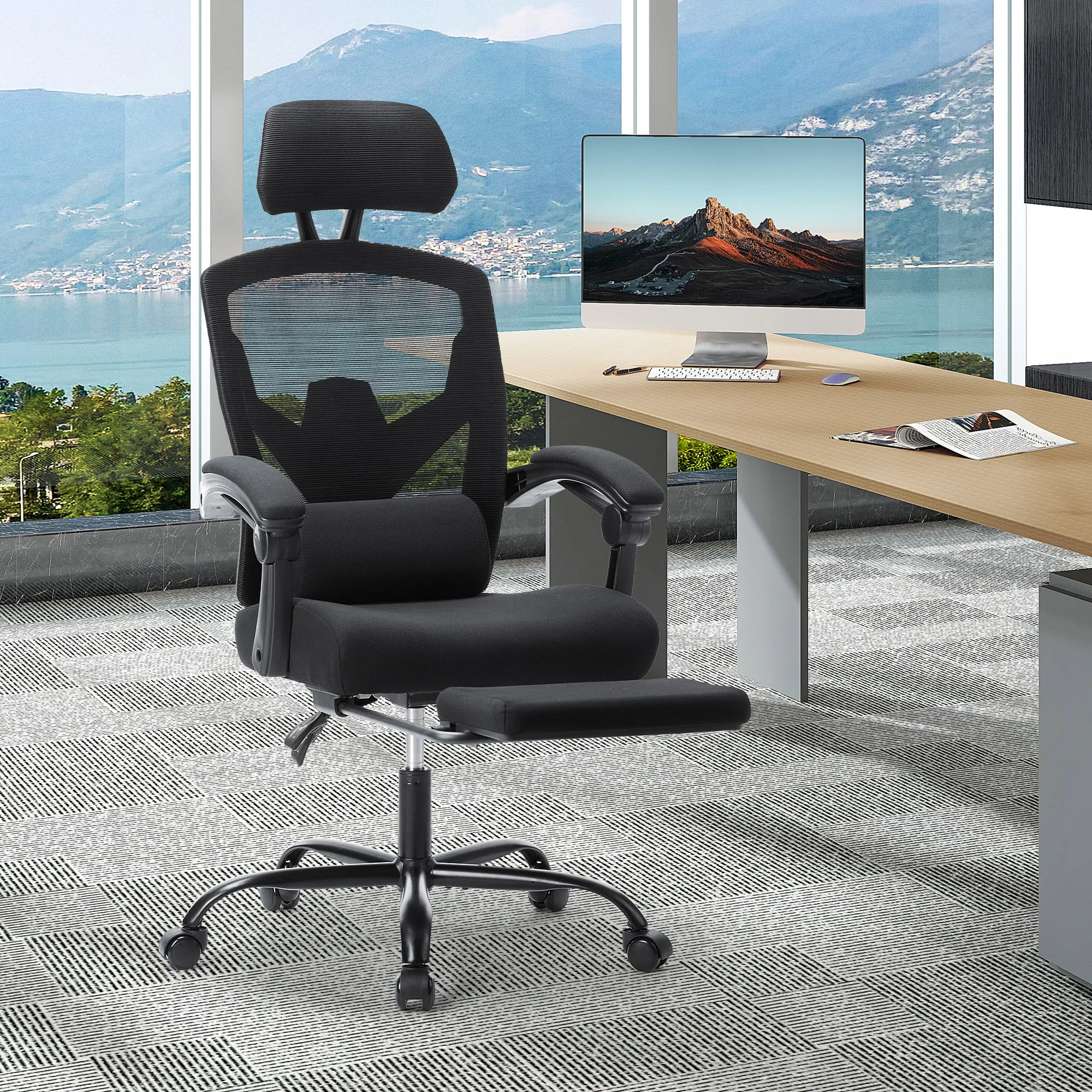 Ergonomic High-Back Gaming Chair - Image 1