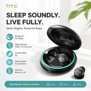 HTC NE92 Sleep Wireless Earbuds - Thumbnail Image 2