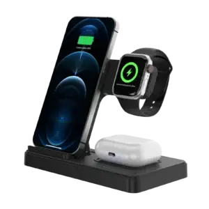 3-in-1 Foldable Wireless Charging Station - Thumbnail Image 2