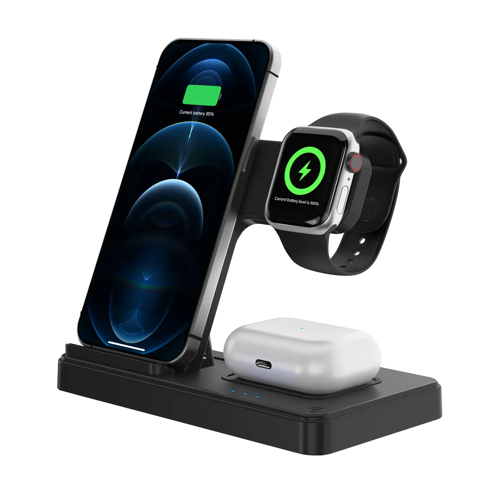 3-in-1 Foldable Wireless Charging Station - Image 2
