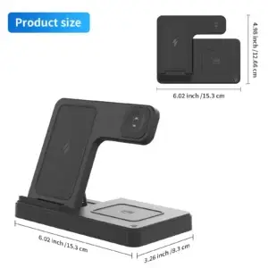 3-in-1 Foldable Wireless Charging Station - Thumbnail Image 11