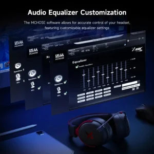 MCHOSE V9 Pro Gaming Headset - Thumbnail Image 4