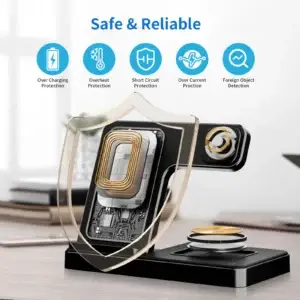 3-in-1 Foldable Wireless Charging Station - Thumbnail Image 5