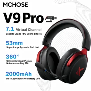 MCHOSE V9 Pro Gaming Headset - Thumbnail Image 11