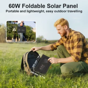 MHPOWOS Foldable Portable Solar Panel - Thumbnail Image 3