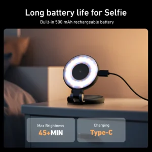 TELESIN Magnetic Selfie Fill Light - Thumbnail Image 5