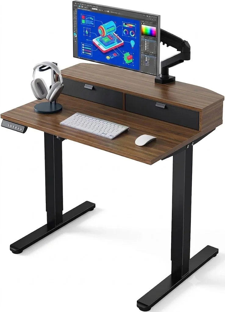 Electric Height-Adjustable Standing Desk - Image 11