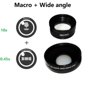 2-in-1 Wide Angle & Macro Phone Lens - Thumbnail Image 3