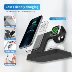 3-in-1 Foldable Wireless Charging Station - Thumbnail Image 6