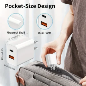 SANPRIO 20W Dual-Port USB-C Charger - Thumbnail Image 4