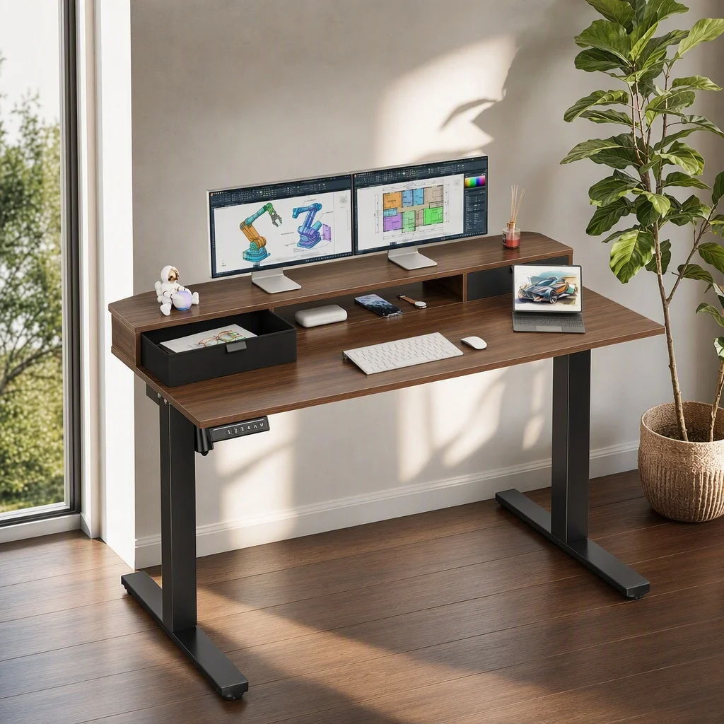Electric Height-Adjustable Standing Desk - Image 9